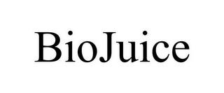 BIOJUICE trademark