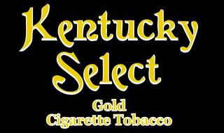 KENTUCKY SELECT GOLD CIGARETTE TOBACCO trademark