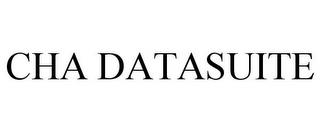 CHA DATASUITE trademark