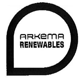 ARKEMA RENEWABLES trademark