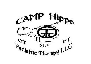 CAMP HIPPO OT OT SLP PT PEDIATRIC THERAPY LLC trademark