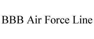 BBB AIR FORCE LINE trademark