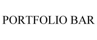 PORTFOLIO BAR trademark