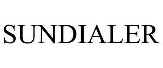 SUNDIALER trademark