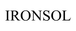 IRONSOL trademark