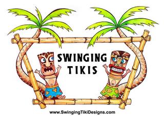 SWINGING TIKIS / WWW.SWINGINGTIKIDESIGNS.COM trademark