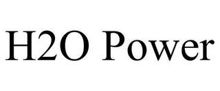 H2O POWER trademark