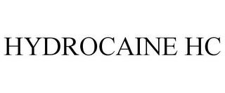 HYDROCAINE HC trademark