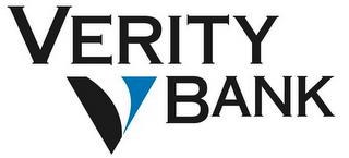 VERITY BANK V trademark