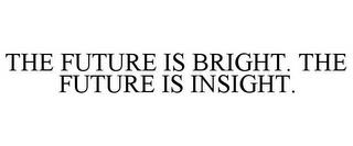 THE FUTURE IS BRIGHT. THE FUTURE IS INSIGHT. trademark