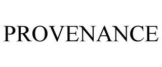 PROVENANCE trademark