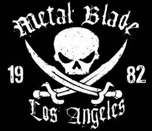 METAL BLADE 1982 LOS ANGELES trademark