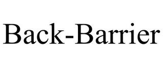 BACK-BARRIER trademark