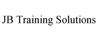 JB TRAINING SOLUTIONS trademark