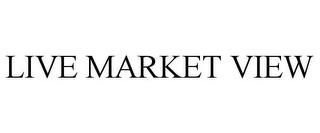 LIVE MARKET VIEW trademark