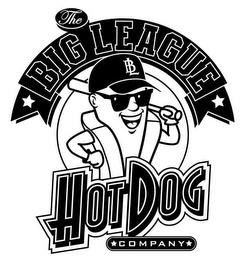 THE BIG LEAGUE HOT DOG COMPANY BL trademark