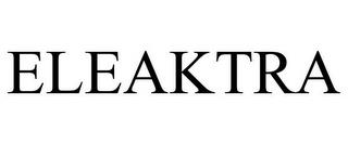 ELEAKTRA trademark