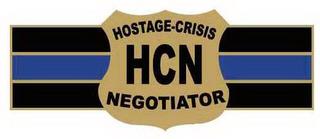 HOSTAGE CRISIS HCN NEGOTIATOR trademark