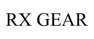 RX GEAR trademark