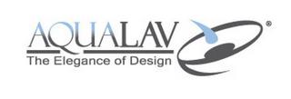 AQUALAV THE ELEGANCE OF DESIGN trademark