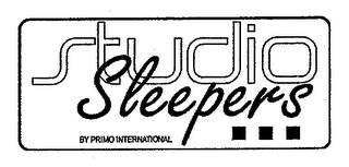 STUDIO SLEEPERS BY PRIMO INTERNATIONAL trademark