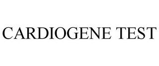 CARDIOGENE TEST trademark