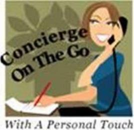 CONCIERGE ON THE GO WITH A PERSONAL TOUCH trademark