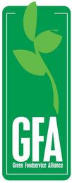 GFA GREEN FOODSERVICE ALLIANCE trademark