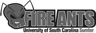 UNIVERSITY OF SOUTH CAROLINA SUMTER FIRE ANTS trademark