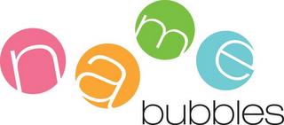 NAME BUBBLES trademark