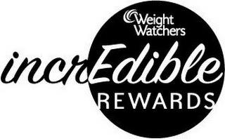 WEIGHT WATCHERS INCREDIBLE REWARDS trademark