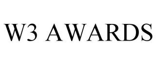 W3 AWARDS trademark