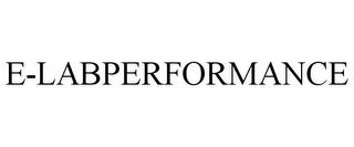 E-LABPERFORMANCE trademark