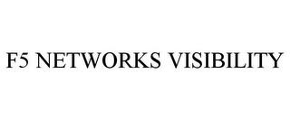 F5 NETWORKS VISIBILITY trademark