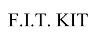 F.I.T. KIT trademark