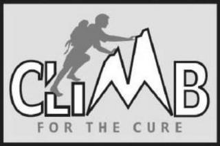 CLIMB FOR THE CURE trademark