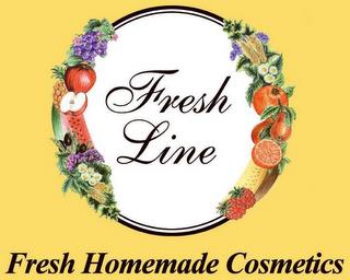 FRESH LINE FRESH HOMEMADE COSMETICS trademark