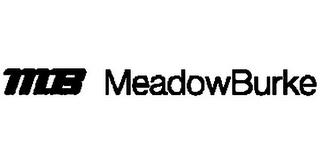 MB MEADOWBURKE trademark