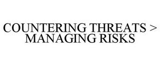 COUNTERING THREATS > MANAGING RISKS trademark