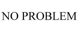 NO PROBLEM trademark