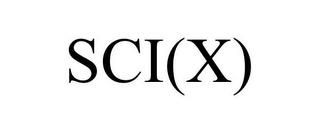 SCI(X) trademark