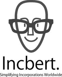 INCBERT. SIMPLIFYING INCORPORATIONS WORLDWIDE trademark