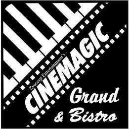 ZYACORP ENTERTAINMENT'S CINEMAGIC GRAND & BISTRO trademark