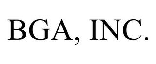 BGA, INC. trademark