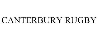 CANTERBURY RUGBY trademark