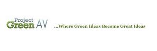 PROJECT GREEN AV ... WHERE GREEN IDEAS BECOME GREAT IDEAS trademark