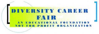 DIVERSITY CAREER FAIR AN EDUCATIONAL FOUNDATION NOT FOR PROFIT ORGANIZATION trademark