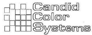 CANDID COLOR SYSTEMS trademark