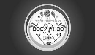 THE OFFICIAL SPORTS FANS BOO HOO BOX trademark