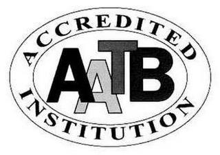 ACCREDITED AATB INSTITUTION trademark